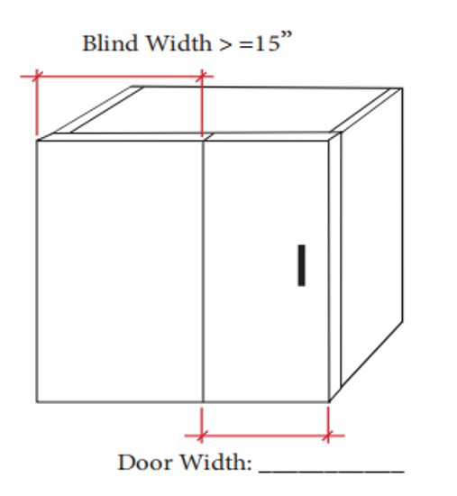 Picture of Wall Blind Corner Cabinet (WBC)