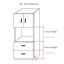 Picture of 2 Drawers Oven Pantry Cabinet
