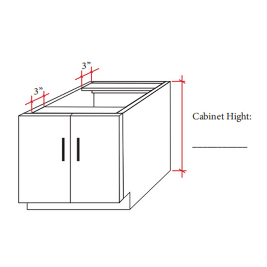Picture of Farmhouse Sink Base Cabinet (FSB)